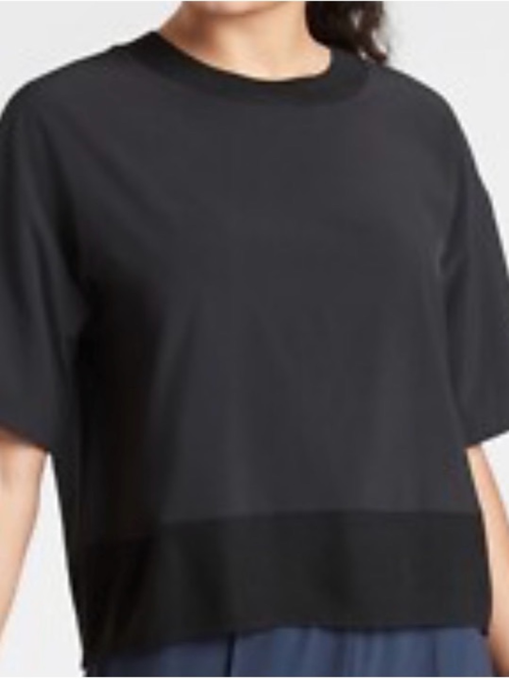 Athleta Zephyr Crop Tee